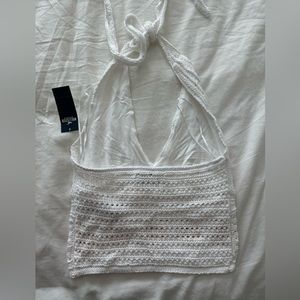 Crochet halter top